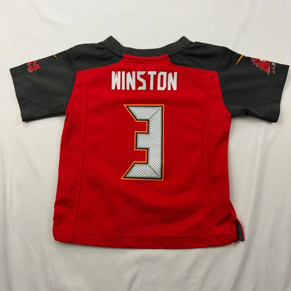 Nike Football Jersey Kids 4T Red Jameis Winston Tampa Bay Buccaneers #3